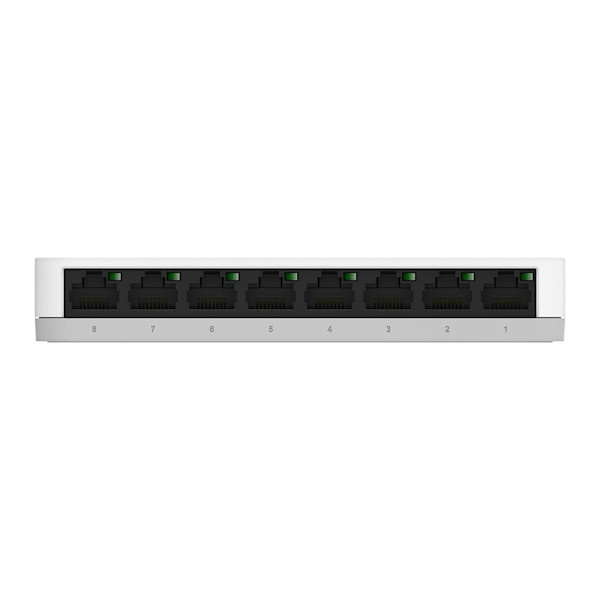 switch 8-port 8xGbE