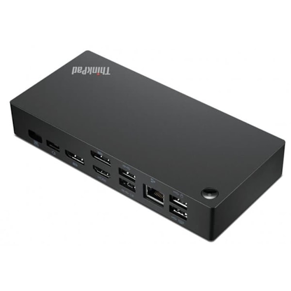 Lenovo 40AY0090EU notebook dock/port replicator Wired USB 3.2 Gen 1 (3.1 Gen 1) Type-C Black