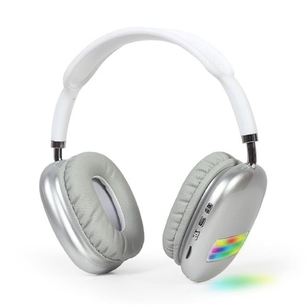 Austiņas Gembird BT Stereo Headset with LED Light Effect White