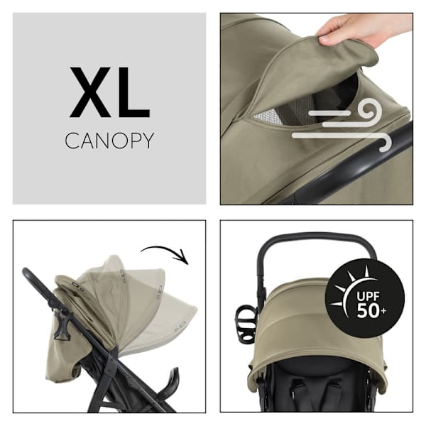 HAUCK stroller RAPID 4D, Air Olive, 148495