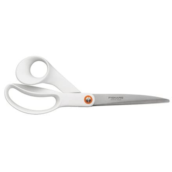 FS. UNIVERSAL SCISSORS WHITE 24cm .