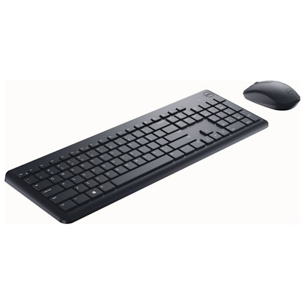 Dell Keyboard and Mouse | KM3322W | Keyboard and Mouse Set | Wireless | Batteries included | Ukrainian | Black | Wireless connection