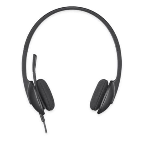 LOGITECH H340 Corded Headset - BLACK - USB