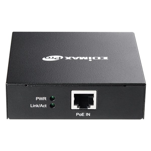 PoE Extender Edimax GP-101ET , Gigabit, up to 100m Sort