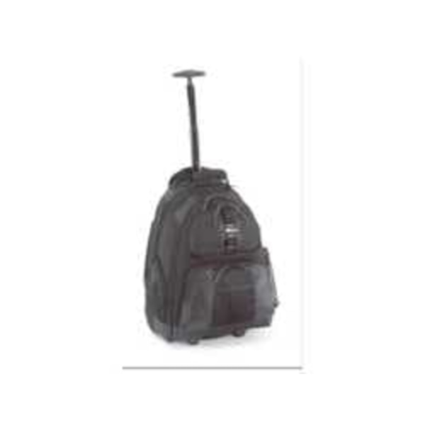 ROLLING BACKPAC/BLACK NYLON