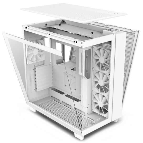NZXT H9 Flow Midi Tower White