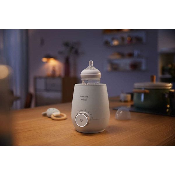Philips Avent Premium fast bottle warmer for even warming SCF358/00