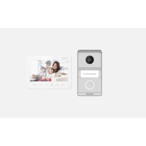 KIT VIDEOINTERFON ANALOG 2 FIRE 1 APEL, "DS-KIS101-P/S" (timbru verde 0.18 lei)