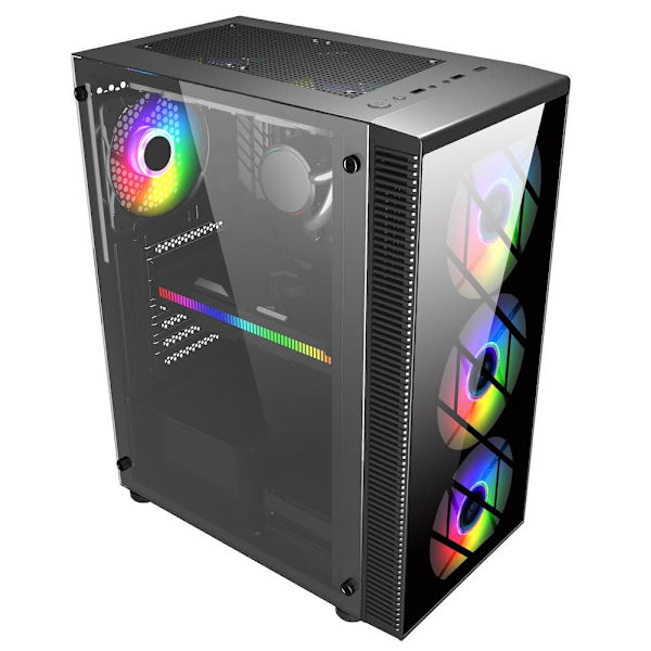 Case FSP CMT192 TG ATX Mid Tower, Black