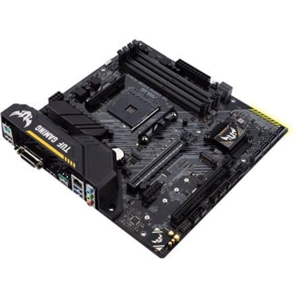 Asus | TUF GAMING B450M-PLUS II | Processor family AMD | Processor socket AM4 | DDR4 | Memory slots 4 | Number of SATA connectors 6 x SATA III | Chips