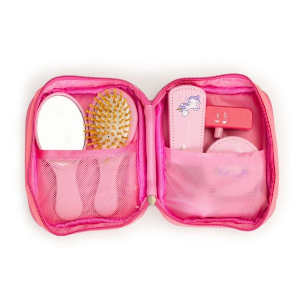 EcoToys Beauty set with bag and 6 accessories