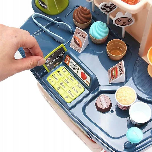 Home Supermarket set with stroller, 2005U141