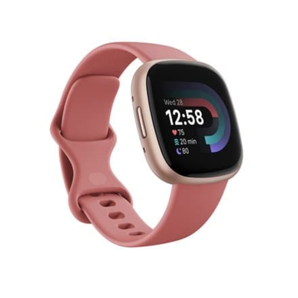 Fitbit Versa 4, pink sand/copper rose Rosa