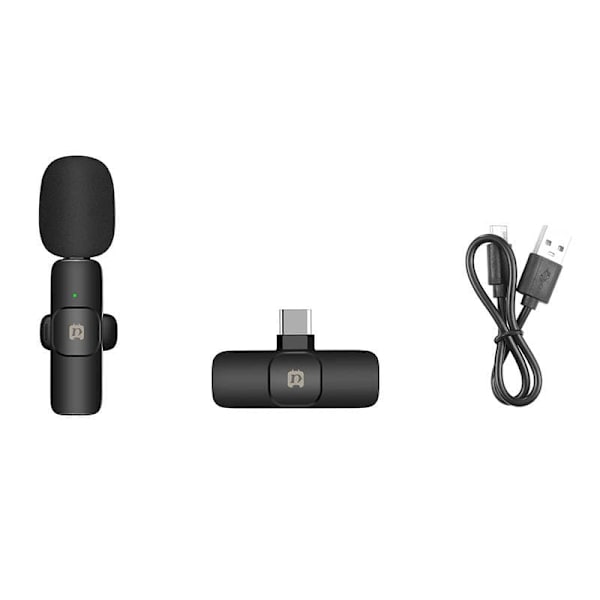 Bezvadu mikrofons Puluz PU3151B 2 x Mic