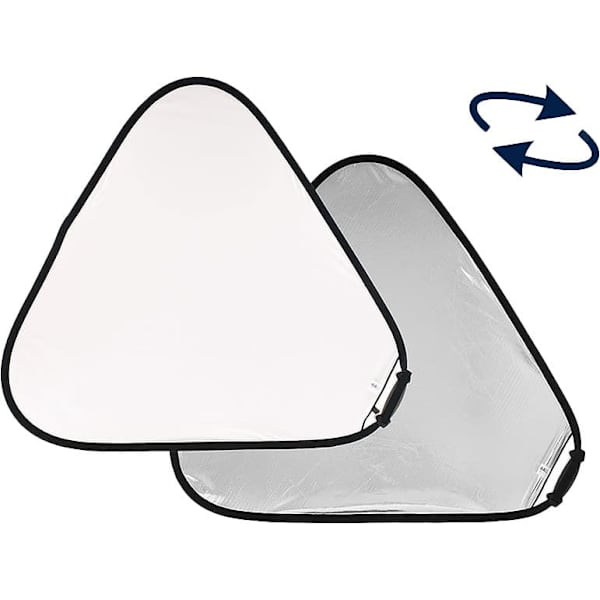 Manfrotto reflector Tri Grip 1.2m, silver/white (LA-3731)