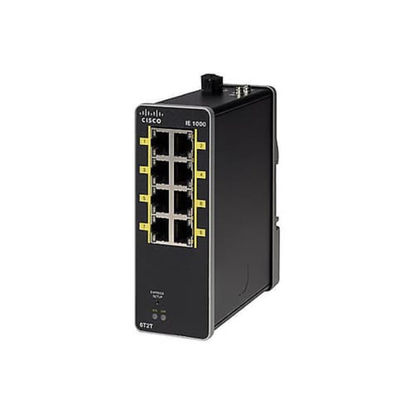 IE-1000 GUI BASED L2 SWITCH/8 FE COPPER PORTS IN Svart