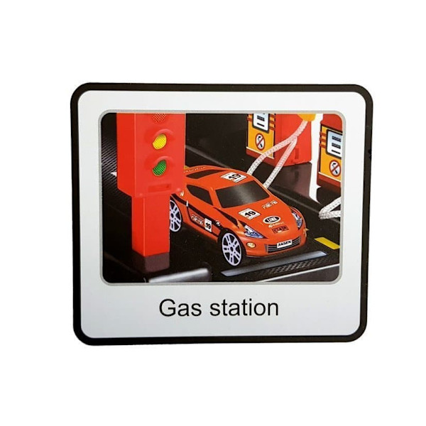 Track Parking 5-level garage with batteries, lights, elevator