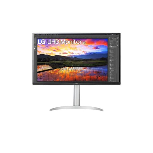 LG 32UP55NP-W computer monitor 80 cm (31.5") 3840 x 2160 pixels 4K Ultra HD White Hvit
