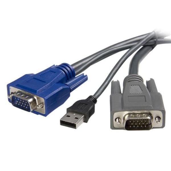 6 FT ULTRA-THIN USB VGA 2-IN-1