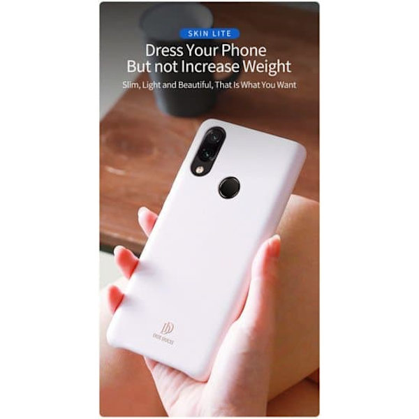 Dux Ducis Skin Lite Case High Quality and Protect Silicone Case For Apple iPhone XS Max Pink