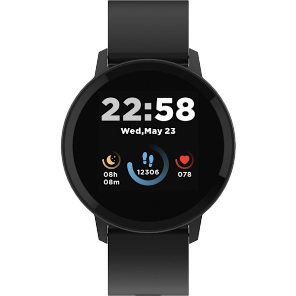 CANYON Lollypop SW-63, Smart watch, 1.3inches IPS full touch screen, Round watch, IP68 waterproof, multi-sport mode, BT5.0, compatibility with iOS and