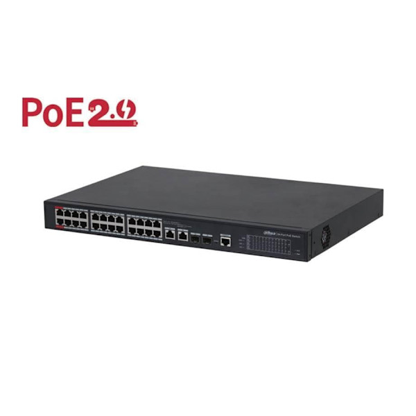 Switch|DAHUA|PFS4226-24ET-360-V3|Desktop/pedestal|DH-PFS4226-24ET-360-V3 Sort