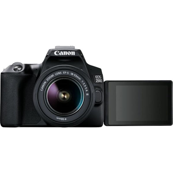 Canon | Megapixel 24.1 MP | Image stabilizer | ISO sensitivity (max) 256000 | Wi-Fi | Video recording | Manual | CMOS | Black