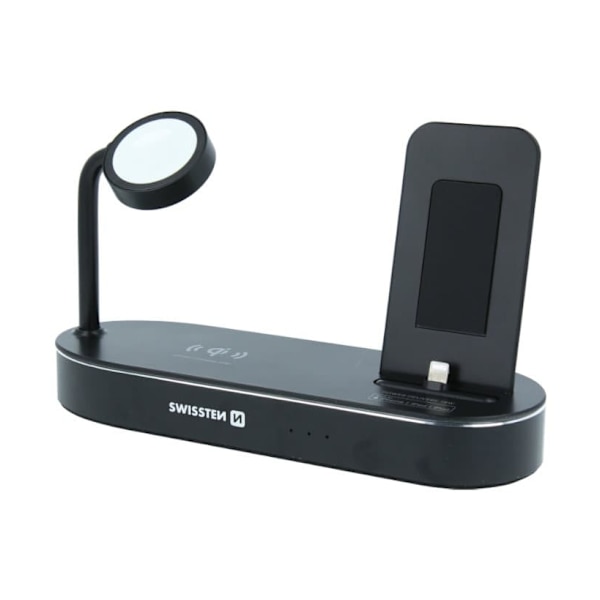 Swistten 4in1 MFI Wireless Docking Station 45W for Apple iPhone / iPod / Apple Watch