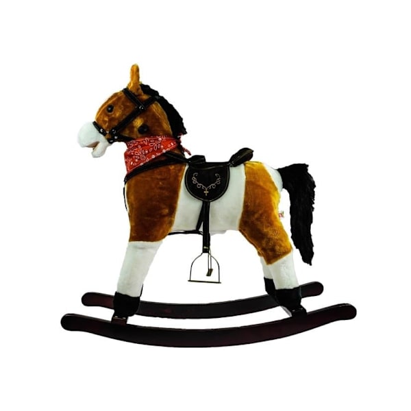 Rocking Horse 74cm Light Brown