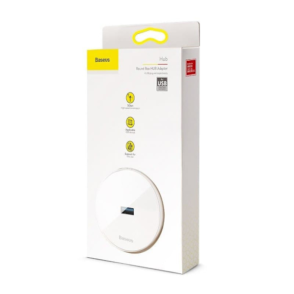 Hub extern Baseus Airjoy, alb