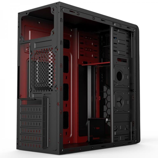 Akyga AK13BK computer case Micro Tower Black