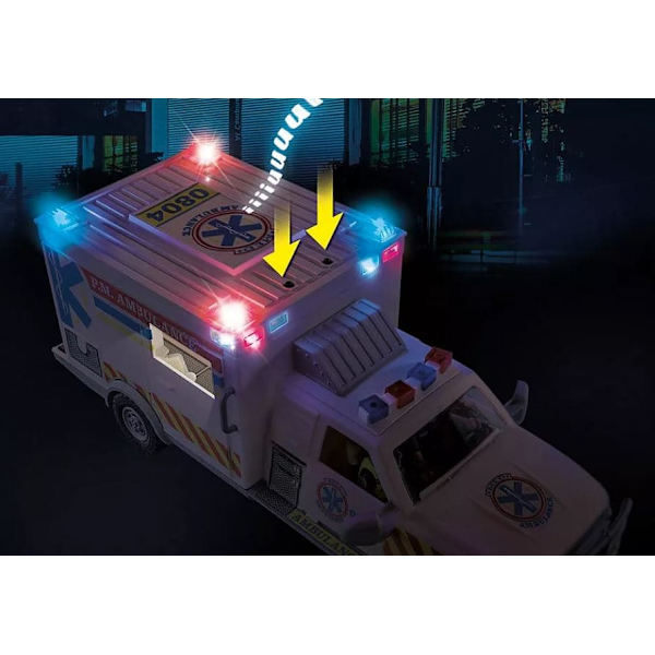 Zestaw figurek City Action 70936 Ambulans pogotowia ratunkowego: US Ambulance