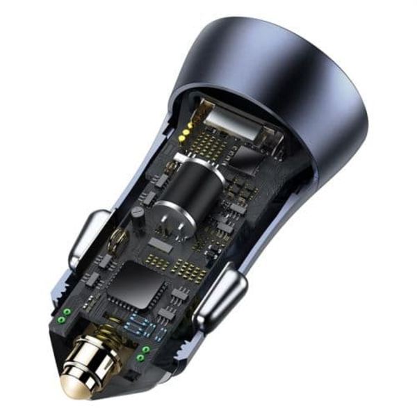 Baseus Pro Golden Contactor Сar Сharger USB / USB-C / QC4.0 / PD / SCP / 40W