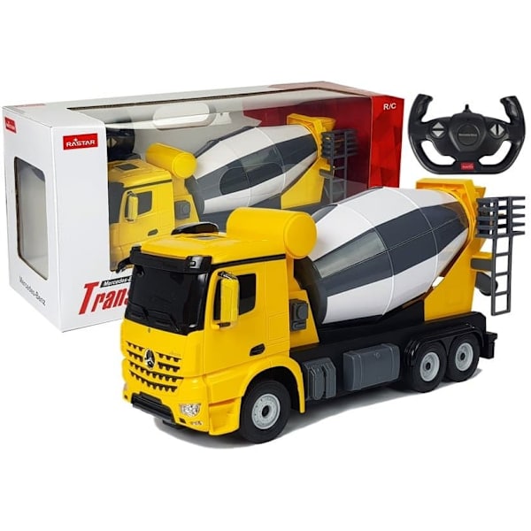 Car R/C Mercedes-Benz Arocs Rastar 1:14 Yellow