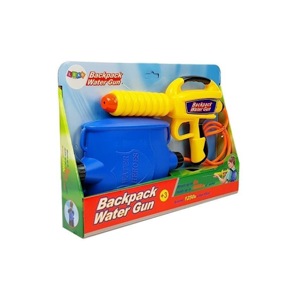 Water Gun with 1080 ml Reservoir Yellow-Blue