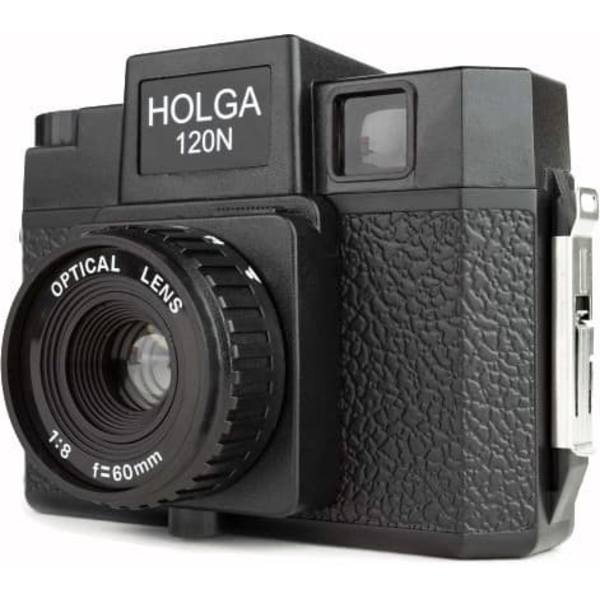 Holga 120N, black