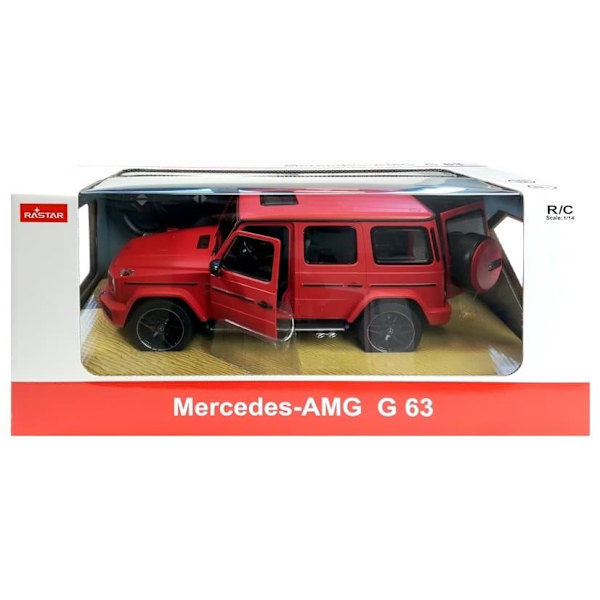 Remote Controlled Mercedes G63 Rastar R/C Red