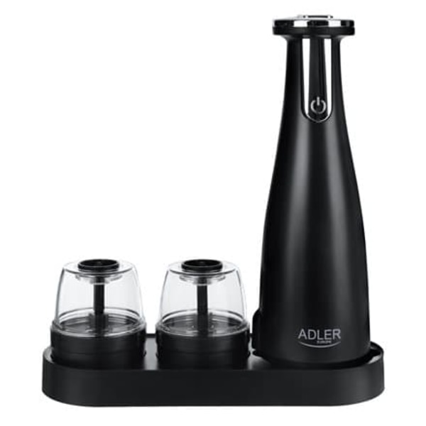 Spice, Salt & Pepper Grinder - Set of 3 Grinders - USB Adler