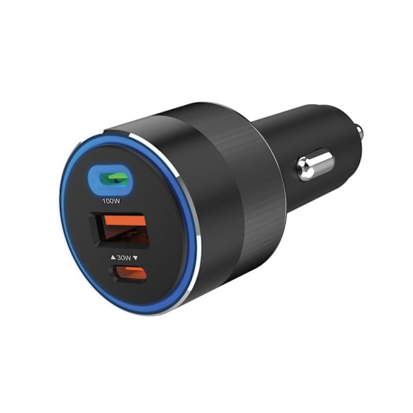 Sandberg 441-49 Car Charger 3in1 130W USB-C PD Sort
