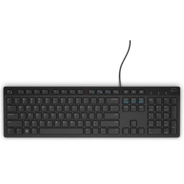 DELL MULTIMEDIA KEYB KB216 Svart