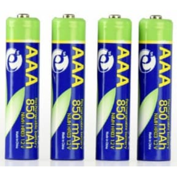 Energenie Rechargeable AAA Batteries 4pcs