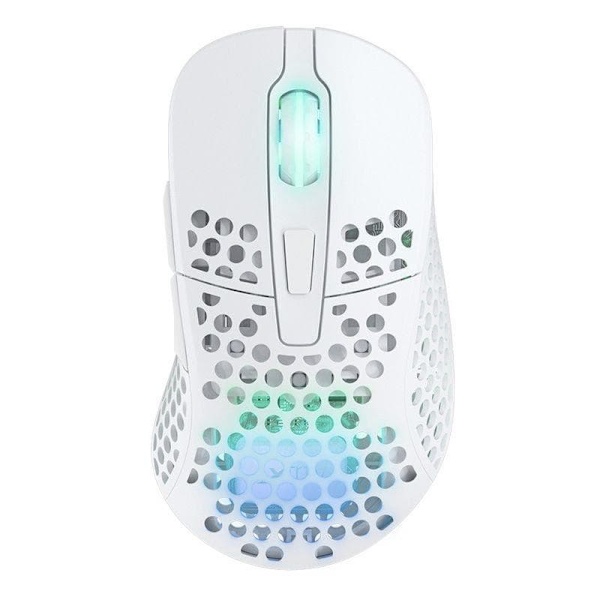 Datorpele Cherry XTRFY M4 RGB Wireless white Valkoinen