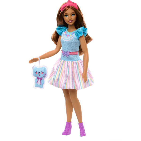 Barbie® My First Barbie® nukk jänkuga