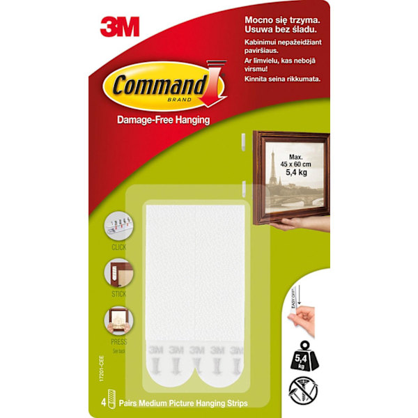 3M picture hanging strips Command M