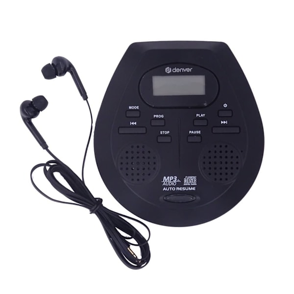 Discman with auto resume and anti-shock DMP-395B black