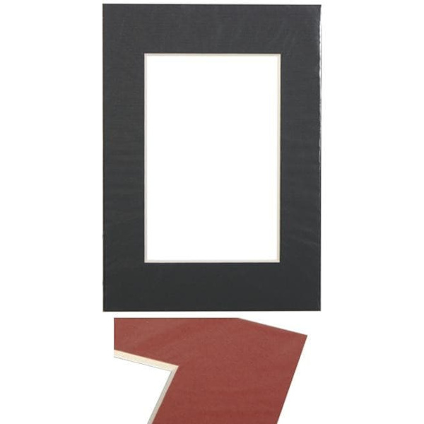 Passepartout 30x40, black