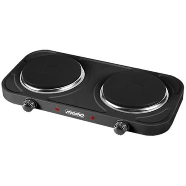 Mesko | Electric stove | MS 6509 | Number of burners/cooking zones 2 | Black | Electric Sort