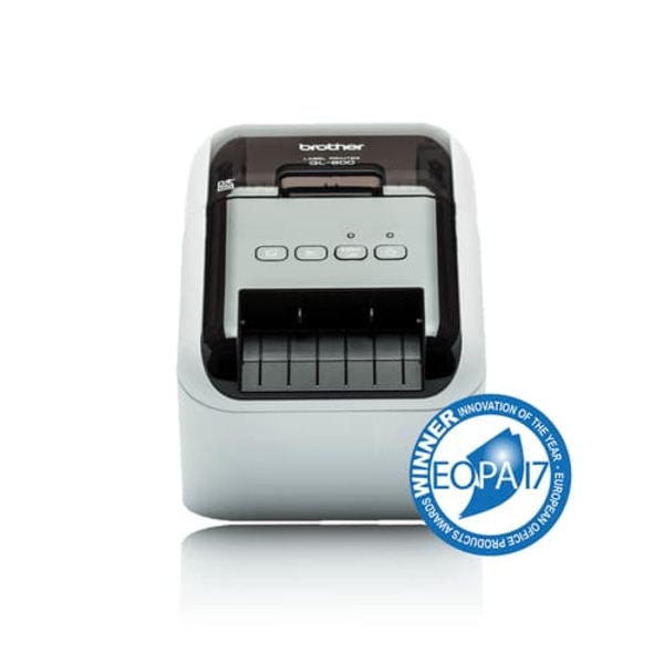 Brother QL-800 - label printer - two-color (monochrome) - direct thermal Sort, Grå