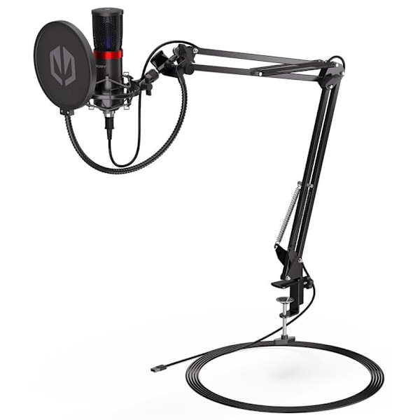 Endorfy mikrofon Streaming / streamovací / rameno / pop-up filtr  / USB-A