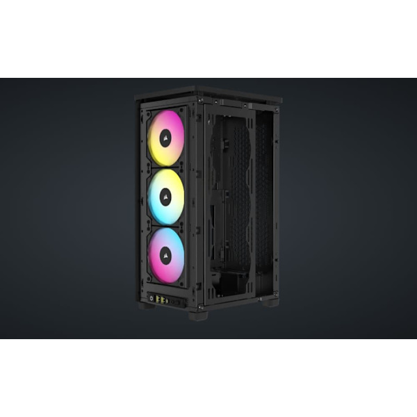 Corsair | RGB AIRFLOW PC Case | 2000D | Black | Mini-ITX | Power supply included No | SFX Sort